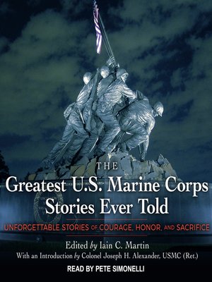 The Greatest U.S. Marine Corps Stories Ever Told - Audiobook